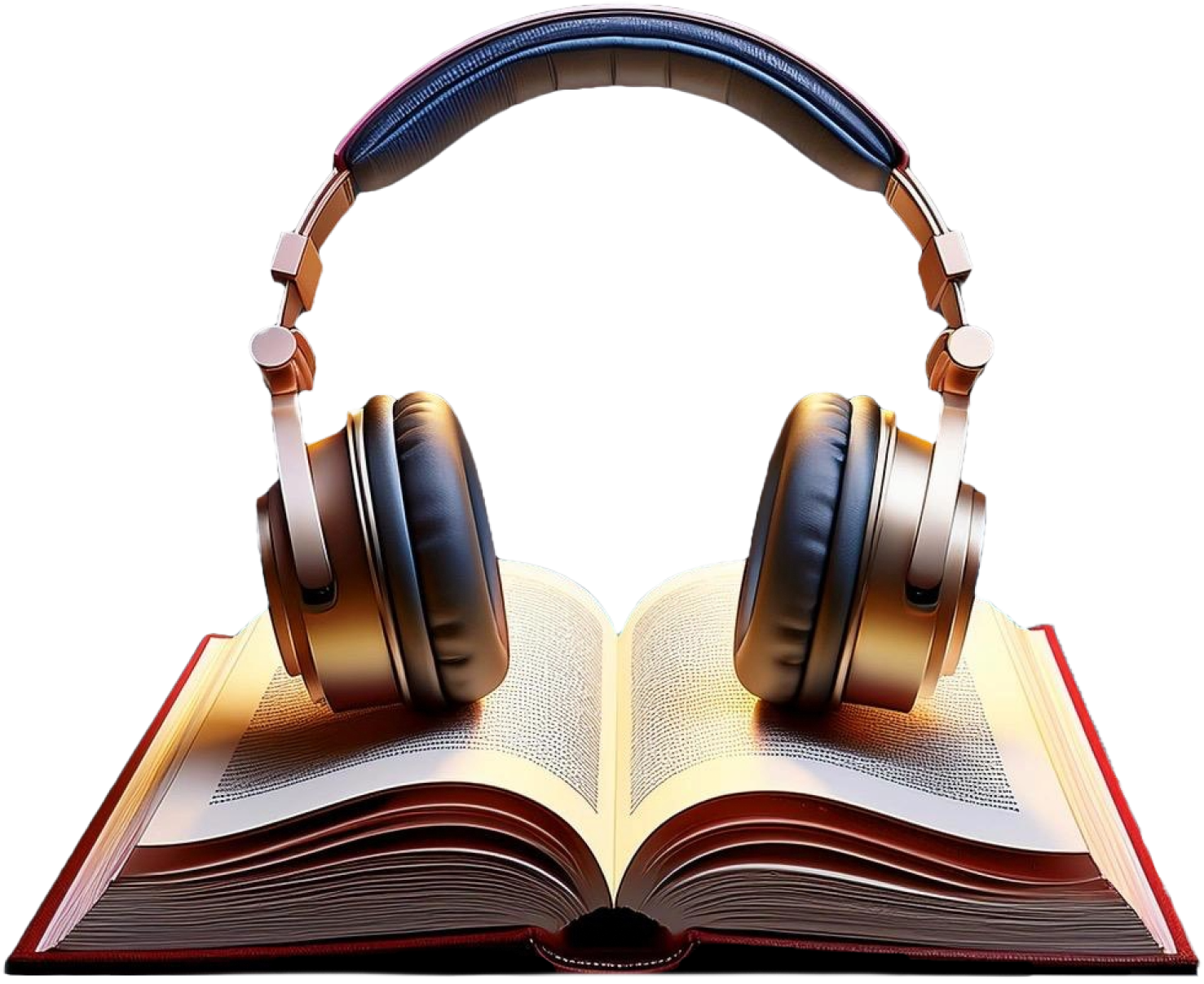 Book with Headphones